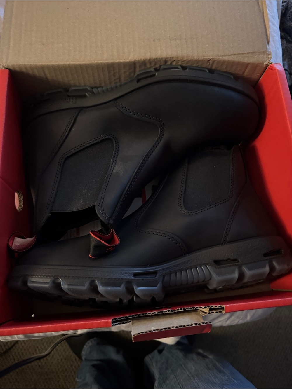Redback Bobcat Soft Toe Boots.
